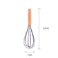 Beechwood & silicone whisk charcoal