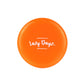 28cm Lazy Dayz Jumbo Neon Beach Frisbee - Orange