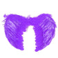 Large feather angel wings assorted colours - White