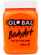 Global Colours BodyArt  Face and body paint in Jar 200ml Performance quality - Deep Green