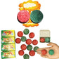 4 packs of HAND BLASTER-Spark Ball Popping Blaster Ball Board Cannon Pop-on-Bump.