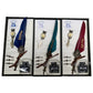 Harry Potter Vintage Feather Dip Pen Writing Set with ink Calligraphy Quill Pen Gifts - CLARET RED