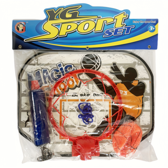 2x Small basketball kids play set