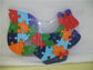 WOODEN ANIMAL PUZZLES ALPHABET AND NUMBER ASSORTED - Snake