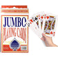 JUMBO PLAYING CARDS Large Deck Card Game Plastic Coated Poker Plating Cards