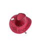 Sequin Cowboy Hat party hat - Pink