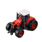 3x DIECAST METAL FARM TRACTORS RED YELLOW GREEN