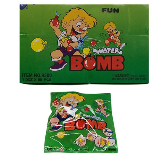 12x Water bombs 80 pcs per bag