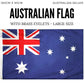 Extra Large AUSTRALIA FLAG Aussie Australian Day Souvenir National 90cm x 180cm