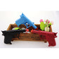 2 PCs of Diecast metal spud gun pack red + black - 1 Red+1 Black