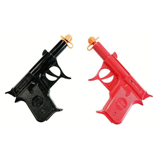 2 PCs of Diecast metal spud gun pack red + black - 2 Red