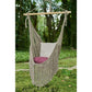 Fringed Cotton Rope Mexican Hammock Swing from Mexico in Dream Sands
