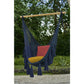 Deluxe Extra Large Mexican Hammock Chair in Outdoor Cotton Colour Blue