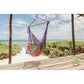 Mayan Legacy Extra Large Outdoor Cotton Mexican Hammock Chair in Colorina Colour