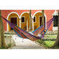 Outdoor undercover cotton Mayan Legacy hammock with hand crocheted tassels King Size Colorina