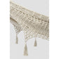 Outdoor undercover cotton Mayan Legacy hammock with hand crocheted tassels King Size Marble