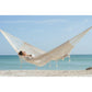 Outdoor undercover cotton Mayan Legacy hammock with hand crocheted tassels King Size Marble