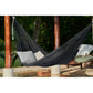 Outdoor undercover cotton Mayan Legacy hammock King size Black
