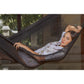 Outdoor undercover cotton Mayan Legacy hammock King size Black