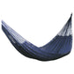 Outdoor undercover cotton Mayan Legacy hammock King size Blue