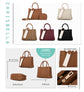 Chrisbella Sienna Tote-Brown