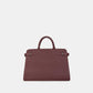 Bagco Bravura Leather Tote Set-Coffee