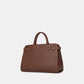 Bagco Bravura Leather Tote Set-Wine Red