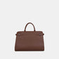 Bagco Bravura Leather Tote Set-Wine Red