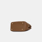 Chrisbella Elodie Leather Satchel-Mud