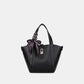 Bagco Noelle Leather Tote-Black
