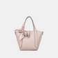 Bagco Noelle Leather Tote-Cream