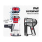 Devanti Handheld Vacuum Cleaner Bagless Corded 450W Red