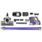 Devanti Handheld Vacuum Cleaner Cordless Bagless 150W Purple