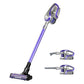 Devanti Handheld Vacuum Cleaner Cordless Roller Brush Head Purple