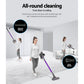 Devanti Stick Vacuum Cleaner Bagless Cordless 120W Purple