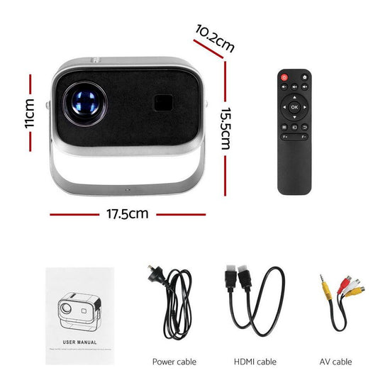 Devanti Mini Video Projector 1080P