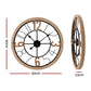 Artiss 60CM Wall Clock Wooden