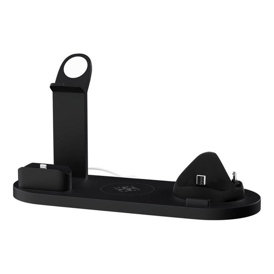 Devanti 4 in 1 Wireless Charger Multi-function Station for Phone Airpod iWatch 15W