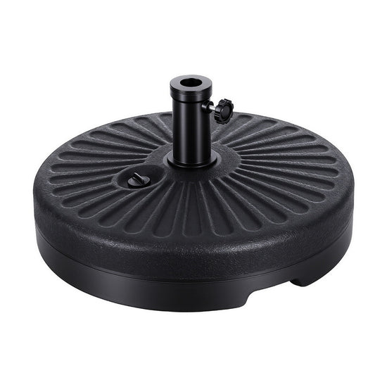 Instahut Outdoor Umbrella Base Weight Round Plastic Pole Holder 30-48mm Beach