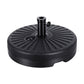 Instahut Outdoor Umbrella Base Weight Round Plastic Pole Holder 30-48mm Beach