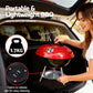 Grillz Charcoal BBQ Grill Portable with Lid for Camping Outdoor