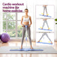 Everfit Thigh Hip Exerciser Home Ski Leg Trainer Machine Fitness Cardio Foldable