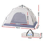 Weisshorn Camping Tent Instant Tent Pop up 2 Person Outdoor Hiking Tents Hiking Beige