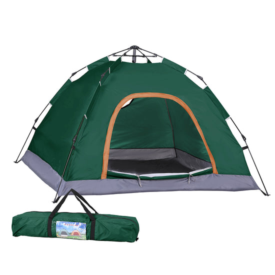 Weisshorn Camping Tent Instant Tent Pop up 2 Person Outdoor Hiking Tents Hiking Green