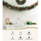 Jingle Jollys 2.7m Christmas Garland with Decorations Xmas Wedding Party