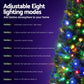 Jingle Jollys 1.8M Pre-lit Christmas Tree 8 Mode Multi Colour 200 LED Light Xmas