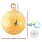 Jingle Jollys Christmas Inflatable Ball Led  60cm Decoration Giant Bauble Gold