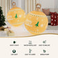 Jingle Jollys Christmas Inflatable Ball Led  60cm Decoration Giant Bauble Gold