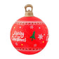 Jingle Jollys Christmas Inflatable Ball Led  60cm Decoration Giant Bauble Red