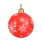 Jingle Jollys Christmas Inflatable Ball Bauble 60cm Outdoor Decoration Red